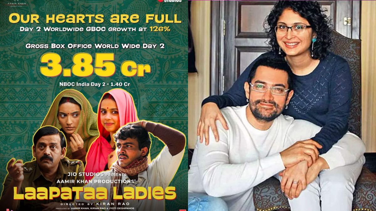 'Laapataa Ladies' Box-Office: Aamir Khan and Kiran Rao's film witnesses big jump, mints Rs 1.40 crore on day 2 'Laapataa Ladies' Box-Office: Aamir Khan and Kiran Rao's film witnesses big jump, mints Rs 1.40 crore on day 2