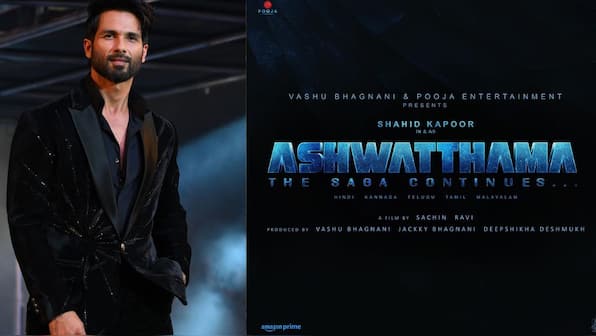 Shahid Kapoor dons the mantle of 'Ashwatthama' for Pooja Entertainment's magnum opus 'Ashwatthama The Saga Continues'