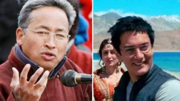 Who is Sonam Wangchuk, the character Aamir Khan played in '3 idiots' and who was on hunger strike for 21 days in Ladakh?