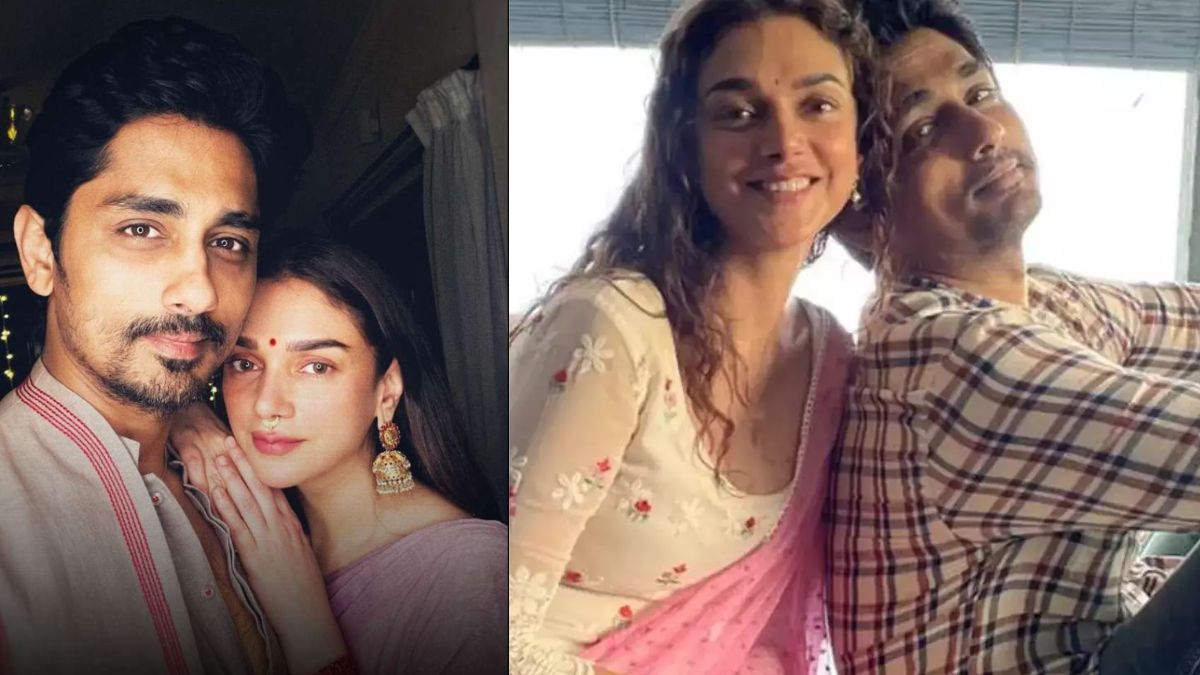 Aditi Rao Hydari and beau Siddharth tie the knot in a private ceremony: Report Aditi Rao Hydari and beau Siddharth tie the knot in a private ceremony: Report