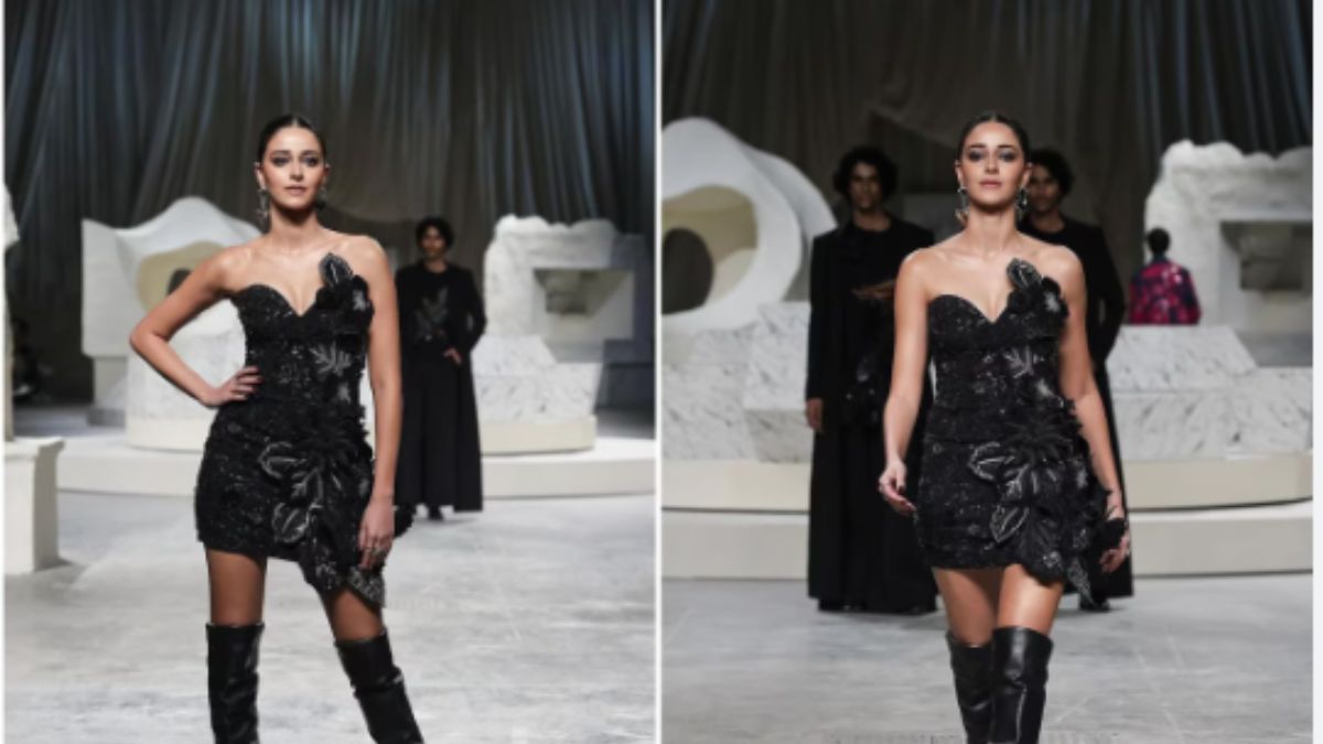 Lakme Fashion Week 2024: Ananya Panday plays perfect muse for designer Rahul Mishra Lakme Fashion Week 2024: Ananya Panday plays perfect muse for designer Rahul Mishra