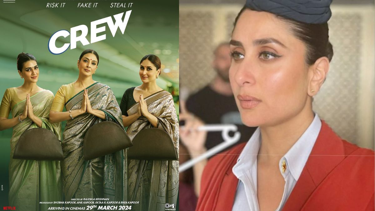 Kareena Kapoor Khan shares BTS video from the sets of 'Crew', says, 'We laughed, we cried, we fought...' Kareena Kapoor Khan shares BTS video from the sets of 'Crew', says, 'We laughed, we cried, we fought...'
