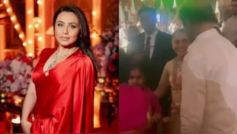 Rani Mukerji introduces daughter Adira to Rajinikanth at Ambani bash, fans call her 'mom's replica'