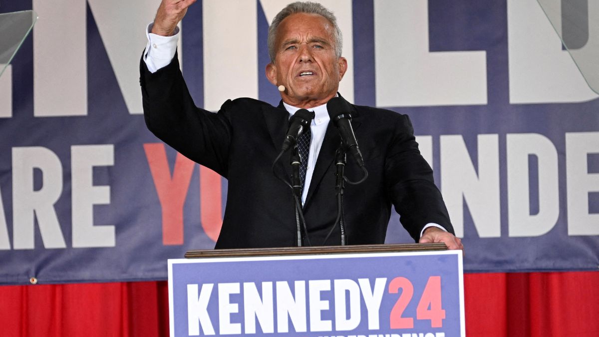 John Kennedy's nephew Robert F Kennedy Jr. is running independently in the US Presidential elections 2024. Source: Reuters File John Kennedy's nephew Robert F Kennedy Jr. is running independently in the US Presidential elections 2024. Source: Reuters File