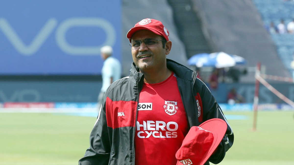 Virender Sehwag had represented Punjab Kings in the 2014 and 2015 seasons of the Indian Premier League. Sportzpics Virender Sehwag had represented Punjab Kings in the 2014 and 2015 seasons of the Indian Premier League. Sportzpics