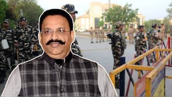 UP has been under high alert after death of gangster-turned-politician Mukhtar Ansari. PTI File