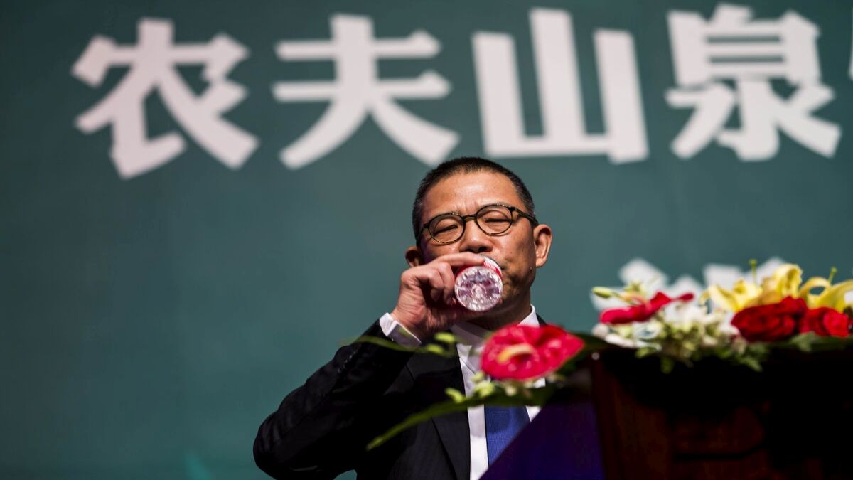 Zhong Shanshan, the founder of bottled water giant Nongfu Spring, is receiving hate online from Chinese nationalists. The campaign has hit share prices of his company and could hurt sales. File photo/AP Zhong Shanshan, the founder of bottled water giant Nongfu Spring, is receiving hate online from Chinese nationalists. The campaign has hit share prices of his company and could hurt sales. File photo/AP