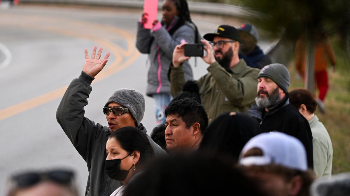 Onlookers watch in the distance the Francis Scott Key Bridge that collapsed after being hit by the container ship Dali in Baltimore, Maryland, on March 26, 2024. AFP File Onlookers watch in the distance the Francis Scott Key Bridge that collapsed after being hit by the container ship Dali in Baltimore, Maryland, on March 26, 2024. AFP File
