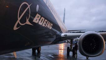 A Boeing 737 MAX sits outside the hangar during a media tour of the aircraft at the Boeing plant in Renton, Washington. United States federal regulators started a probe after an emergency door plug blew off a 737 MAX mid-flight in January. File photo/Reuters