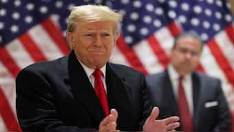 Republican presidential candidate and former US president Donald Trump's net worth is skyrocketing even as he prepares to pay $175 million after an appeals court intervened in his fraud case. Reuters

