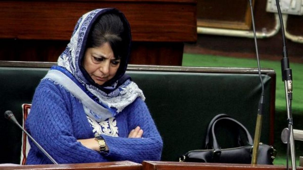 People's Democratic Party chief, Mehbooba Mufti. File photo People's Democratic Party chief, Mehbooba Mufti. File photo