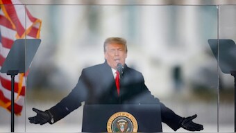 Prosecutors allege that as Donald Trump closed in on victory in 2016, he paid $130,000 to adult film star Stormy Daniels to cover up an illicit sexual affair he had with her in 2006. File image/Reuters 