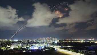 The Iron Dome detects incoming rockets before determining their trajectory and intercepting them, and it has destroyed thousands of airborne weapons since it first went into operation in 2011. File image/AP