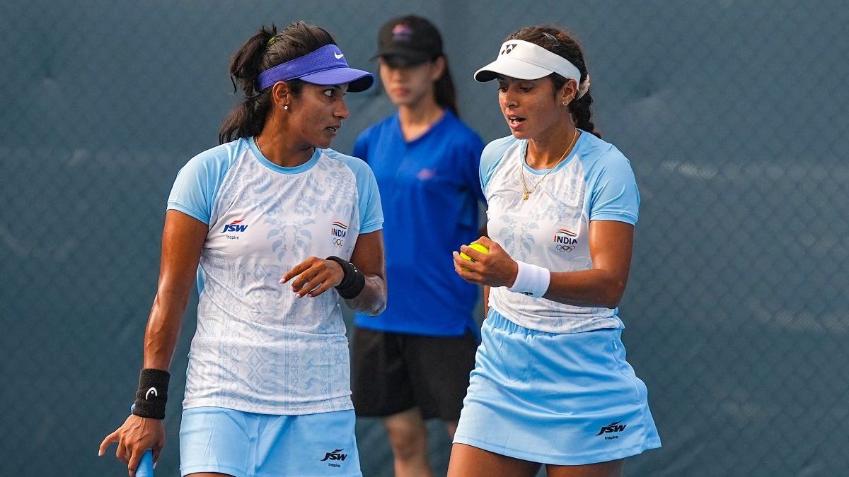 Prarthana Thombare and Ankita Raina of India in a file image. PTI Prarthana Thombare and Ankita Raina of India in a file image. PTI