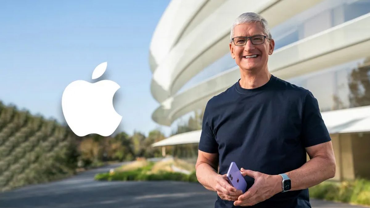Tim Cook at Apple headquarters, Cupertino. California. Image: Apple Tim Cook at Apple headquarters, Cupertino. California. Image: Apple