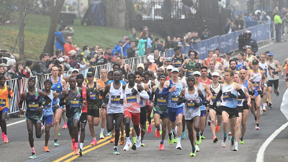 Boston Marathon is the oldest long distance marathon in the world. Reuters Boston Marathon is the oldest long distance marathon in the world. Reuters