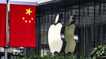 Apple has ben struggling in China for some time now. It faces some stiff competition from Chinese smartphones, especially since the US imposed sanctions on some Chinese companies. Image Credit: AFP