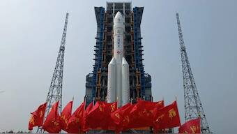 China's Chang'e-6 rocket, will venture to the Moon's far side, also known as its "hidden" or "far" side, which is permanently facing away from Earth, posing communication challenges. Image Credit: AFP