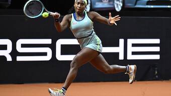 Coco Gauff beat Sachia Vickery in the first round in Stuttgart AP