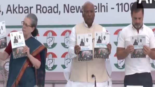 From right to apprenticeship to legal guarantee for MSP, Congress releases manifesto 'Nyay Patra' with 25 guarantees