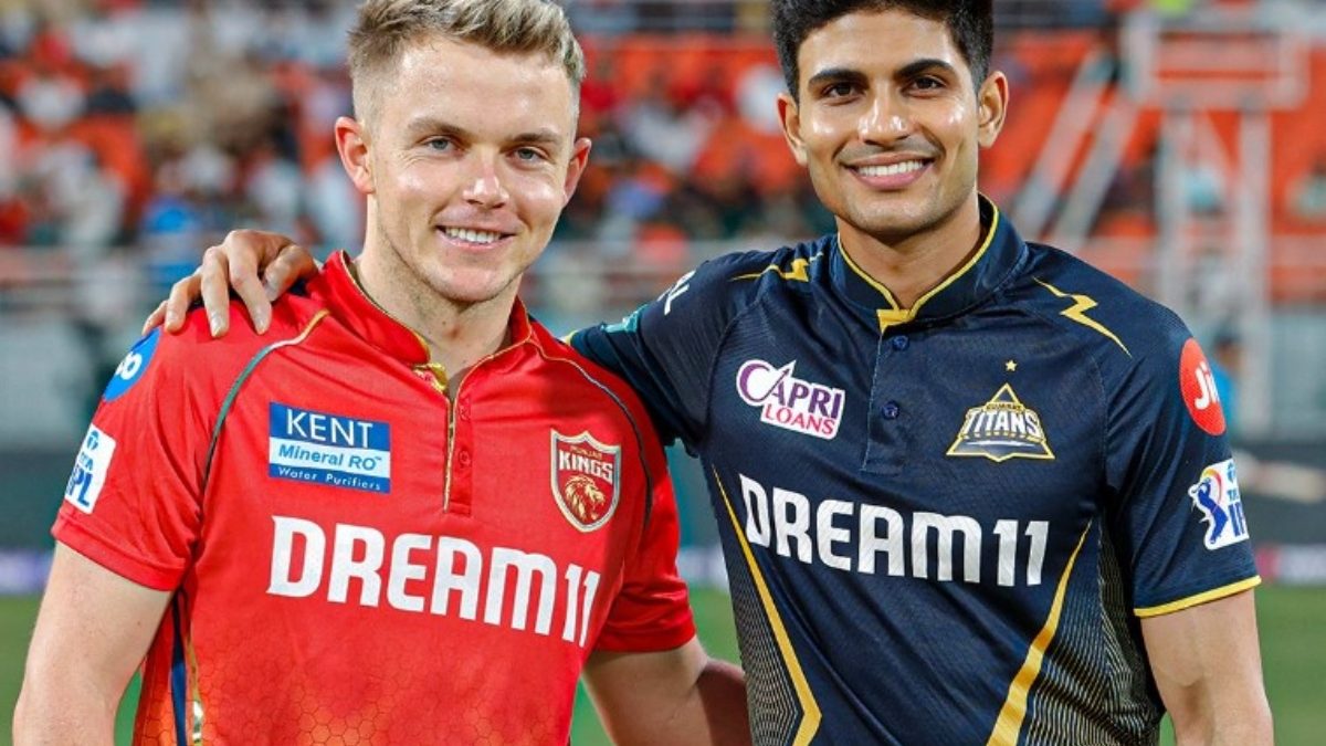 PBKS stand-in skipper Sam Curran and GT captain Shubman Gill at the toss ahead of the teams' IPL 2024 game in Mullanpur on Sunday. Image: X / @PunjabKingsIPL PBKS stand-in skipper Sam Curran and GT captain Shubman Gill at the toss ahead of the teams' IPL 2024 game in Mullanpur on Sunday. Image: X / @PunjabKingsIPL