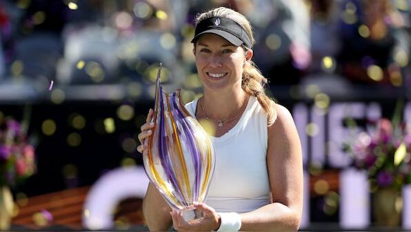 Danielle Collins triumphs again with title in Charleston