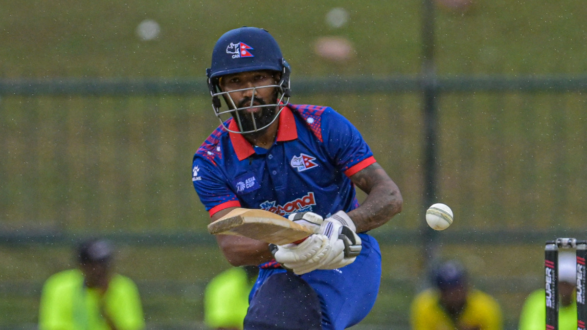 File image of Nepal all-rounder Dipendra Singh Airee. AFP File image of Nepal all-rounder Dipendra Singh Airee. AFP