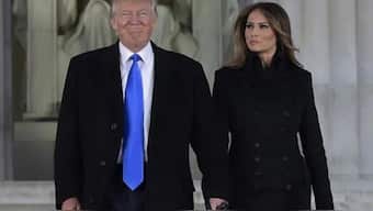 Discussing her absence from the events, the 45th US President said that Melania Trump would return at an appropriate time Image Courtesy Agencies