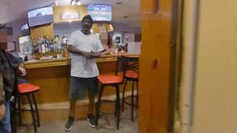 53-year-old Frank Tyson repeatedly said "I can't breathe" as the police pinned him to the floor. AP