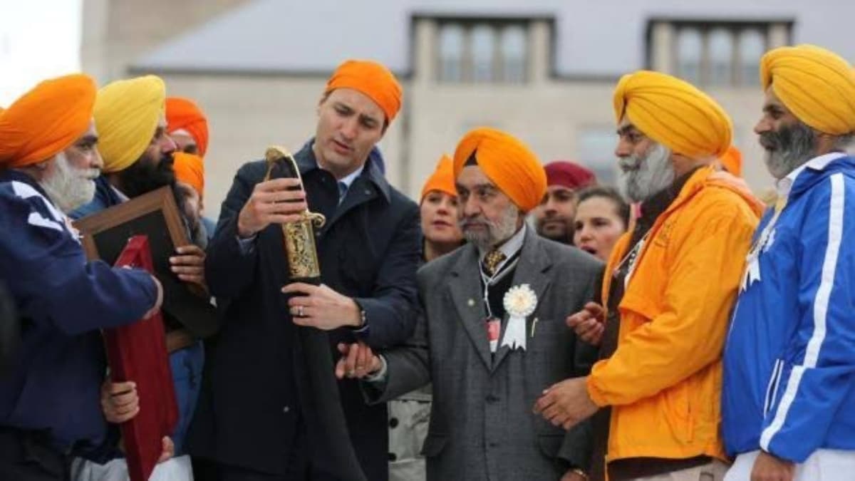 WATCH ProKhalistan slogans raised during Trudeau's Vaisakhi