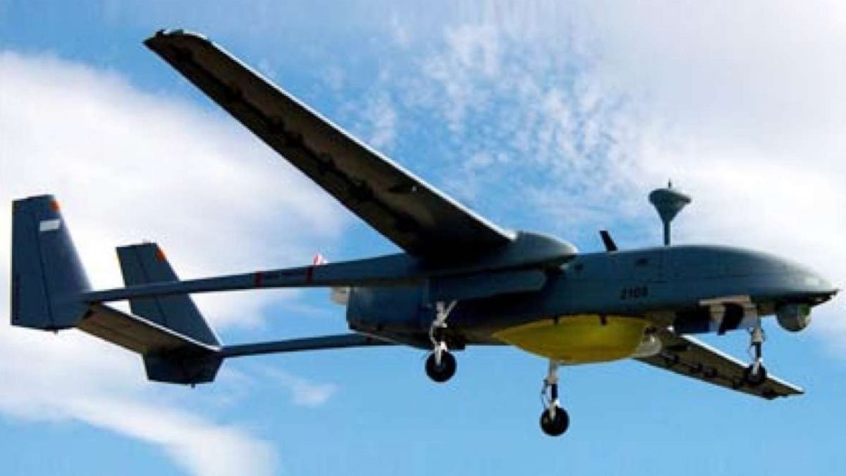 IAF's remotely piloted aircraft crashes in Rajasthan's Jaisalmer, MoD sources say Israel-made Heron drone IAF's remotely piloted aircraft crashes in Rajasthan's Jaisalmer, MoD sources say Israel-made Heron drone