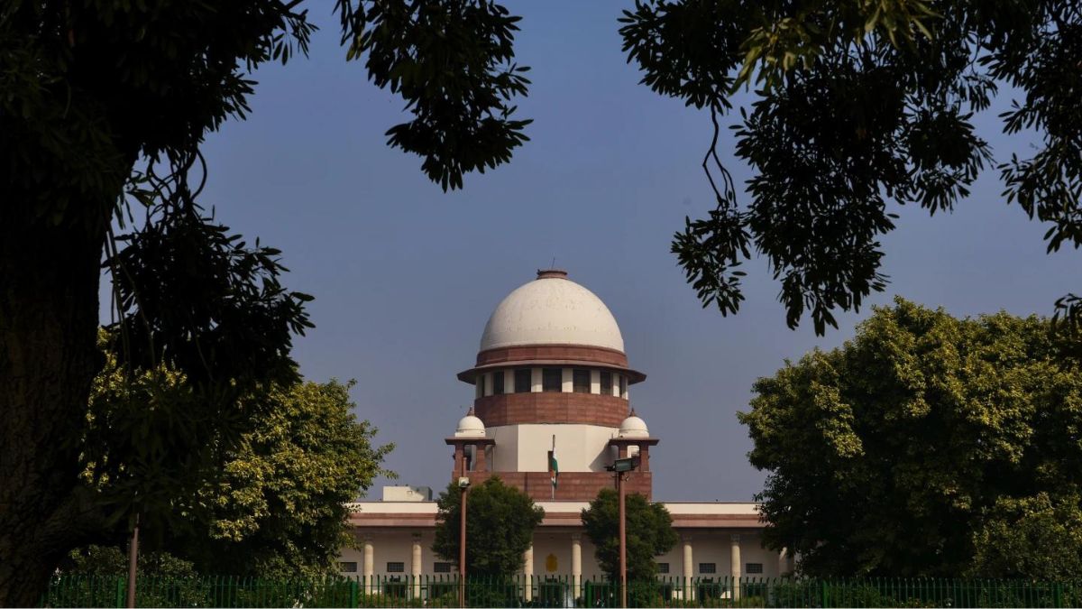 The Supreme Court building is seen in New Delhi on 11 December, 2023. File image/AP The Supreme Court building is seen in New Delhi on 11 December, 2023. File image/AP