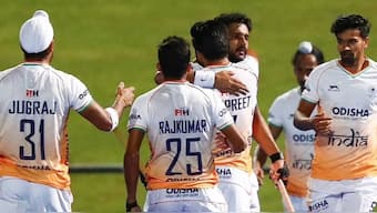 India once again ended up on the losing side against Australia despite seizing the early lead. Image credit: X/@TheHockeyIndia