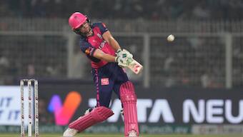 Jos Buttler played a 60-ball blitz to take Rajasthan Royals to victory against Kolkata Knight Riders in IPL 2024. AP
