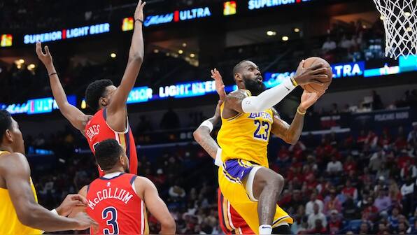 NBA: Lakers beat Pelicans in play-in, earn playoff rematch with the Nuggets