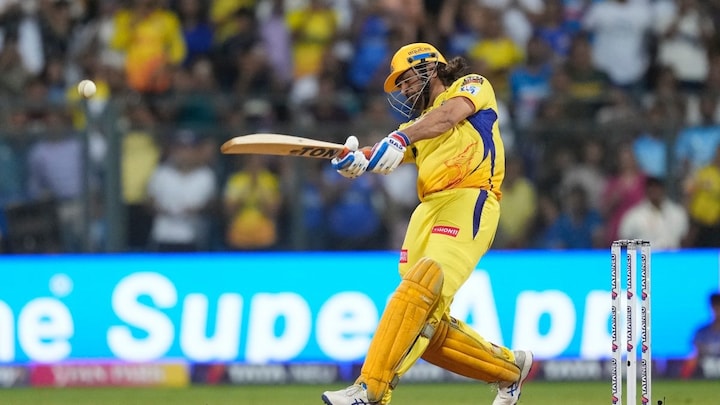 MS Dhoni special at Wankhede: In 250th CSK match, legendary batter hits three consecutive sixes