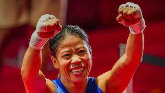 Hailing from Manipur, Mary Kom is a record six-time amateur world champion. PTI