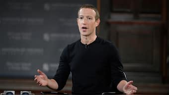 CEO Mark Zuckerberg is placing a long-term bet on Meta's AI projects. Image Credit: AP