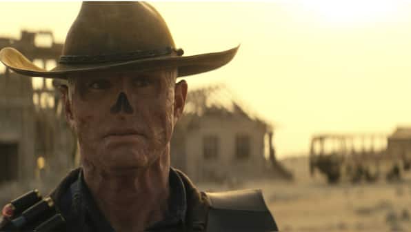 Emmy-nominated actor Walton Goggins reveals it took five hours to create look of his character The Ghoul in upcoming series Fallout