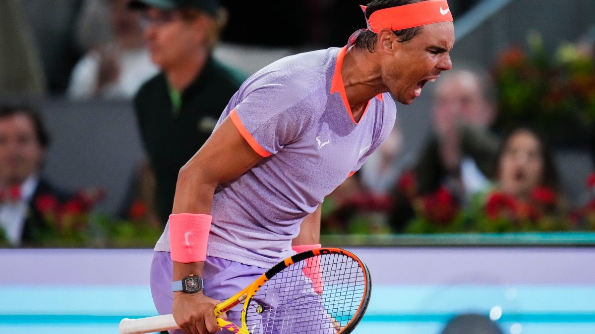 Rafael Nadal shines in Madrid win warns needs time to find full power Firstpost