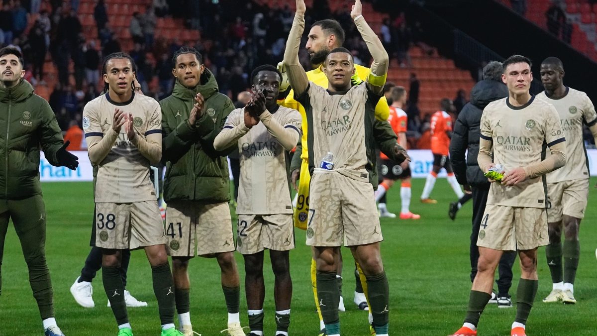 Paris Saint-Germain are champions for a French record-extending 12th time. AP Paris Saint-Germain are champions for a French record-extending 12th time. AP