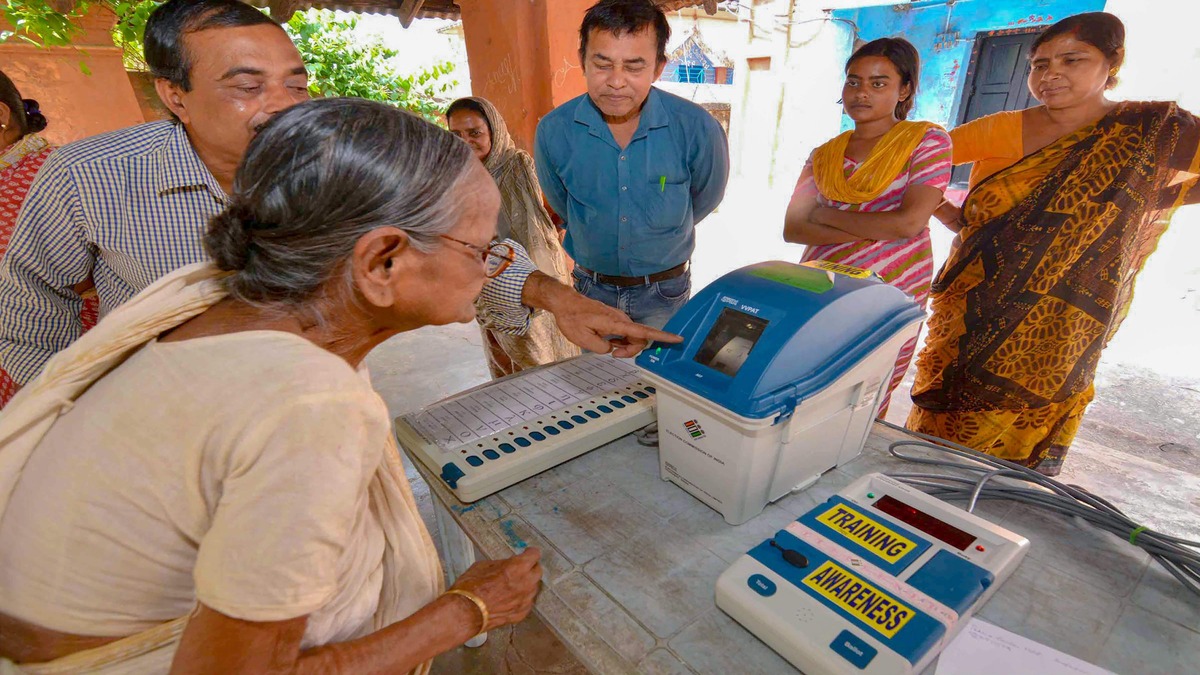 There have been demands for 100 per cent cross-verification of EVM votes with the VVPAT paper slips. PTI File Photo  There have been demands for 100 per cent cross-verification of EVM votes with the VVPAT paper slips. PTI File Photo