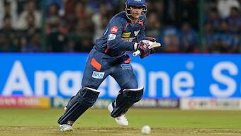 Quinton de Kock became the third South African to surpass 3000 runs in IPL. AP 