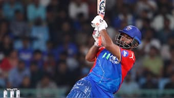 Delhi Capitals skipper Rishabh Pant seems like the likely candidate to take the first wicketkeeper's slot. AP 