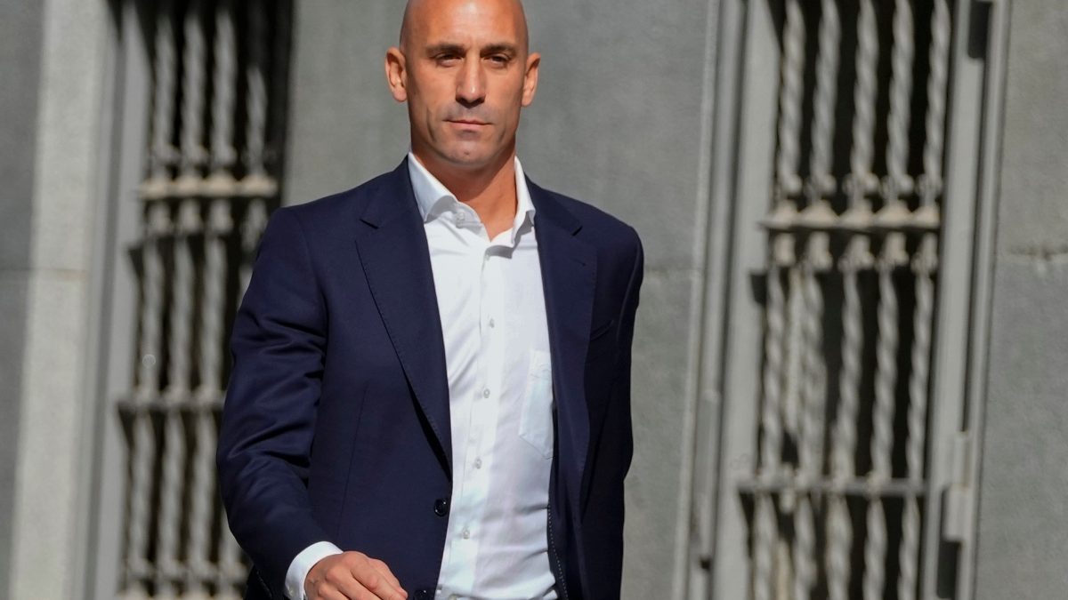 Luis Rubiales cut short his stay abroad by three days. He had originally told the court that he was coming back on Saturday. AP Luis Rubiales cut short his stay abroad by three days. He had originally told the court that he was coming back on Saturday. AP