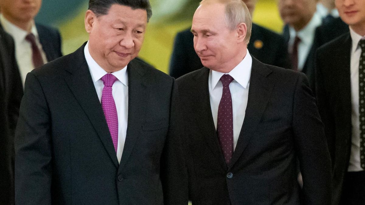 Xi Jinping and Vladimir Putin. Image Courtesy AP Xi Jinping and Vladimir Putin. Image Courtesy AP