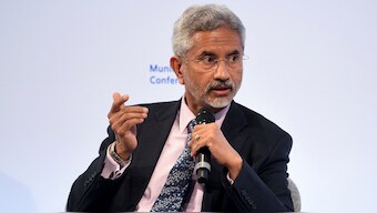 Foreign Minister S Jaishankar spoke about India's bid for a permanent UNSC seat. Source: Reuters