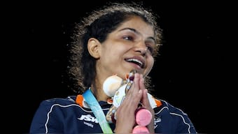 File image of ace Indian wrestler Sakshi Malik. Reuters