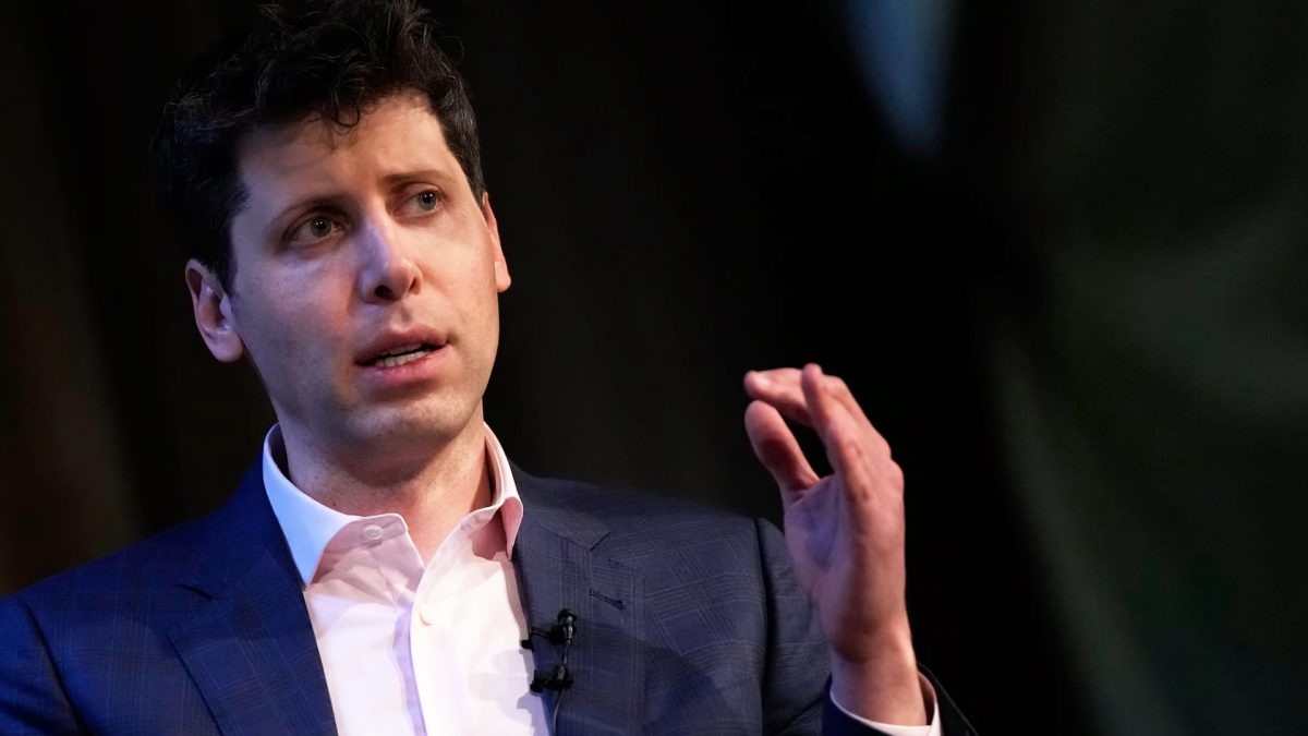 Sam Altman is trying to consolidate all the infrastructure needed to work with AI models under one big roof. Image Credit: Reuters Sam Altman is trying to consolidate all the infrastructure needed to work with AI models under one big roof. Image Credit: Reuters