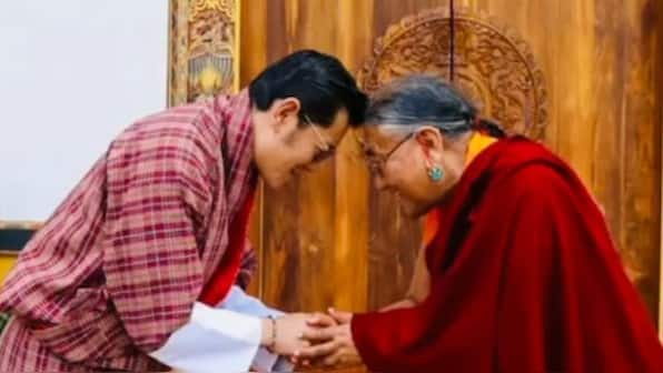 Why a Tibetan lama visiting Bhutan is significant